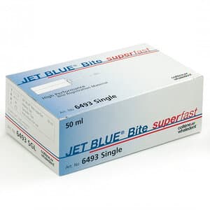 Jet Blue Bite Bite Registration Vinylpolysiloxane, Super Fast Set, 50 mL Single Pack, C6493 thumbnail 4