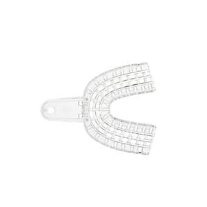 President Disposable Perforated Impression Trays, #2 Lower Large, Clear, 12/Pk, C6902 thumbnail 13