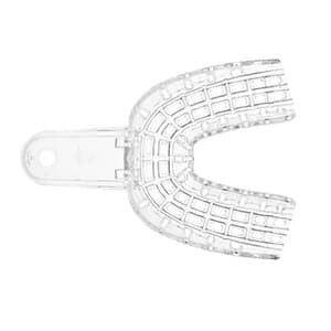 President Disposable Impression Trays, Clear, Perforated, #4 Medium Lower, 12/Pk, C6904 thumbnail 14