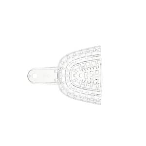 President Disposable Impression Trays, #5 Small Upper, Clear Perforated Plastic, 12/Pk, C6905 thumbnail 14