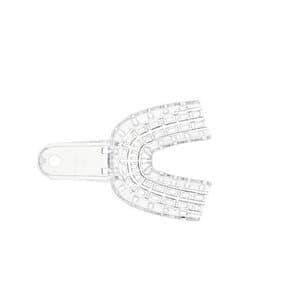 President Disposable Impression Trays, #6 Small Lower, Clear, Perforated, 12/Pk, C6906 thumbnail 14