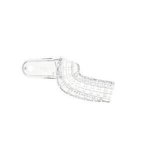 President Disposable Perforated Impression Tray, #7 Upper Left/Lower Right Quadrant, Clear, 12/Pk, C6907 thumbnail 14