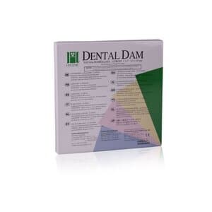HySolate Latex Dental Dam, Light Heavy, 6" x 6", Light, 36/Box, 60034429 thumbnail 7