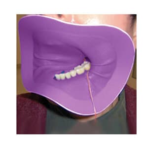 Hygenic Framed Non-Latex Flexi Dam, Medium, Purple, 3.91" x 4.12" (100 x 105 mm), 20/Box, H00750 thumbnail 11