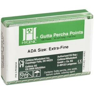 Hygenic Gutta Percha Points, X-Fine, .02 Taper, Pink, 100/Pkg, H01221 thumbnail 4