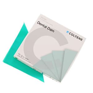 Hygenic HySolate Non-Latex Dental Dam, 6" x 6", Medium, Green, 15/Pk, H09105 thumbnail 11
