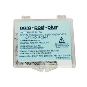 ParaPost Plus Titanium Endodontic Posts, Size 5, .050" (1.25mm), Red, 10/Pk, P2845 thumbnail 6