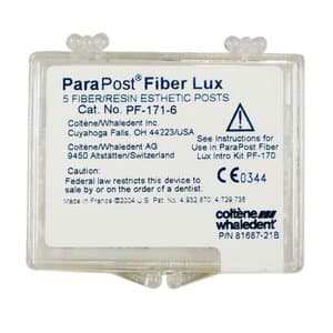 ParaPost Fiber Lux Translucent Fiber Post Refill, Size 6 (1.50 mm), Black, 5/Pack, PF1716 thumbnail 12
