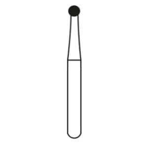 Alpen Operative Surgical Carbide Burs, FG, Round, #6, 1.8 mm, 100/Pk, R100006C thumbnail 10