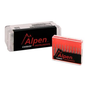 Alpen Carbide Bur FG #245, Amalgam Prep, Straight Fissure, 0.8 mm, 10/Pk, R100245 thumbnail 11