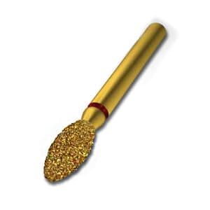 Alpen Multi-Use Diamond Bur, FG #379 Football, 1.8mm, Fine, Red, 5/Pk, R379F018FG thumbnail 8
