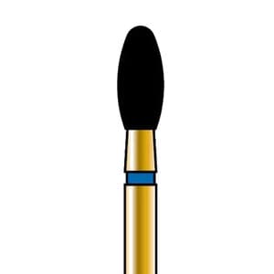 Alpen Multi-Use Diamond Bur, FG, Egg/Football, #379, 2.3 mm Head, Fine, Red, 5/Pk, R379F023FG thumbnail 10