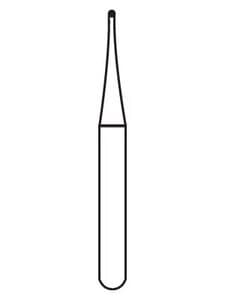 Alpen Surgical Carbide Bur, FG, Round, #1/4, 0.5 mm Head Diameter, Surgical Length, 10/Pk, R5001/4 thumbnail 17
