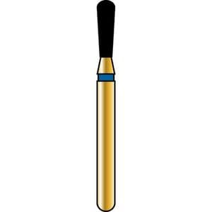 Coltene Alpen Multi-Use Diamond Bur, FG, Coarse, Green, Long Pear, #830L, 1.6 mm Head Diameter, 5 mm Head Length, 5/Pkg thumbnail 4