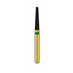 Coltene Alpen Multi-Use Diamond Bur, FG, Round End Taper, Medium Grit, #856-021, 2.1mm Head Diameter, 5/Pkg thumbnail 9
