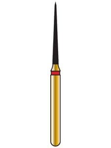 Alpen Multi-Use Diamond Bur, FG, Needle/Flame, Fine, Red, #859-010F, 1 mm Head, 10 mm Head Length, 5/Pk, 60032399 thumbnail 10