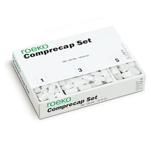 Roeko Comprecap Compression Caps, Assorted Sizes #1, #3, #5, Cotton, Introductory Kit, 150/Pk, 530000 thumbnail 6