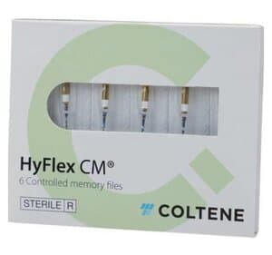 HyFlex CM Controlled Memory NiTi Rotary Files, 0.04 Taper, Size 30, 25 mm, Sterile, 6/Pkg, SBH8250430 thumbnail 11