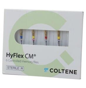 HyFlex CM Sterile NiTi Rotary Files, 0.04 Taper, Size 40, 25 mm, 6/Pkg, SBH8250440 thumbnail 11