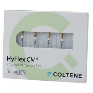 HyFlex CM Controlled Memory NiTi Rotary Files, 0.06 Taper, Size 35, 25 mm, Sterile, 6/Pkg, SBH8250635 thumbnail 6