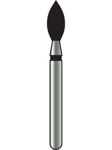 Alpen x1 Single-Use Diamond Bur, FG, #368-023SC, Football, Super Coarse, Black, 25/Pk, X368SC023 thumbnail 7