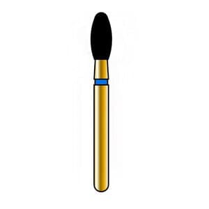 Alpen X1 Diamond Single-Use Bur, FG, #379-023SC, Egg/Football, Super Coarse, Black, 2.3 mm, 25/Pk, X379SC023 thumbnail 11