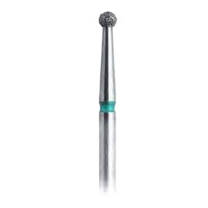 Alpen x1 Single-Use Diamond Bur, FG, Round/Ball #801-023C, Coarse, Green, 2.3 mm, 25/Pk, X801C023 thumbnail 7