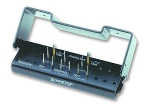SS White Fissurotomy Diagnostic & Finishing Bur Kit, 18007, 3 Original + 3 Micro NTF + 3 Micro STF Burs, 2 Finishing Burs, Autoclavable Bur Block thumbnail 6