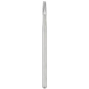 SS White #702L Oral Surgery Carbide Bur, Cross Cut Fissure, Flat End Tapered, HP Shank #2, 51mm, Sterile, 10/Pk, 30024 thumbnail 7