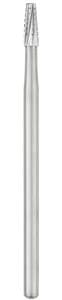 SS White #702 Oral Surgery Carbide Bur, Cross Cut Tapered Fissure, HP Shank #3, 1.6 mm Head, 65 mm Length, Sterile, 10/Pk, 30037 thumbnail 7