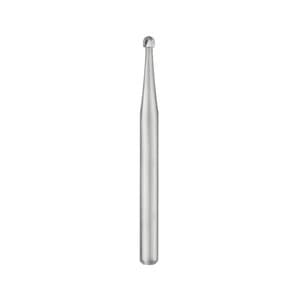 SS White Standard Operatory Carbide Bur, FGSS Friction Grip Short Shank, Round #2, 1.0 mm Head Diameter, 0.8 mm Head Length, 10/Pkg, 15039 thumbnail 6