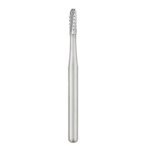 SS White Standard Operative Carbide Bur, FG, Straight Round End Cross Cut Fissure, #1558, 1.2 mm Head Diameter, 3.8 mm Head Length, 10/Pk, 15024 thumbnail 7