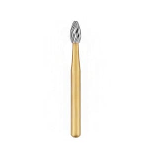 SS White 12-Blade Trimming & Finishing Carbide Bur, FG, Egg/Football, #7378G, 5/Pk, 15370-5 thumbnail 7