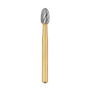 SS White Trimming & Finishing Carbide Burs, 12-Blade, FG, Egg/Football, #7379, 5/Pk, 15379-5 thumbnail 11