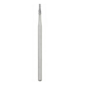 SS White #701 Surgical Length Carbide Bur, Tapered Fissure Flat End Cross Cut, Friction Grip, 1.2 mm Head, 5/Pk, 14071-5 thumbnail 12