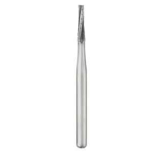 SS White Standard Operative Carbide Bur, HP, #701L, Tapered Fissure Flat End Crosscut, 1.2 mm Head, 10/Pk, 14910 thumbnail 7