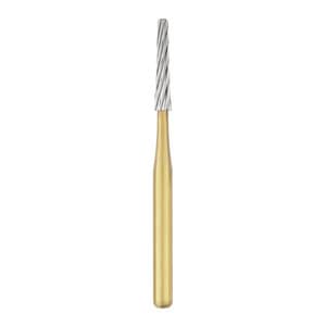 SS White 12-Blade Trimming & Finishing Carbide Bur, FG, Extra Long Round End Taper, #7664, 5/Pk, 15664-5 thumbnail 7