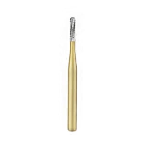 Great White Gold Series Carbide Burs, FG, Straight Cross Cut Fissure, #GW1557, 100/Pk, 13092 thumbnail 7