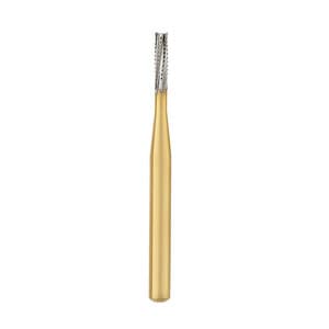 Great White Gold Series Carbide Burs, FG, Straight Cross Cut Fissure, #557, 10/Pk, 18218 thumbnail 12