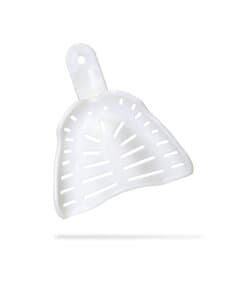 AccuDent XD Edentulous Impression Trays, #12, Upper Small, Disposable, 12/Pk, 673715 thumbnail 4