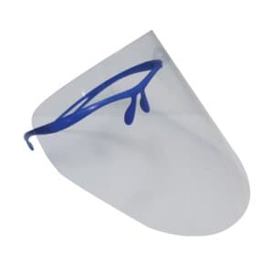 Dream Shield™ Face Shield/Visor Kit, Blue Frame with 12 Clear Shields, Latex Free, 9.25" x 6.5" thumbnail 2
