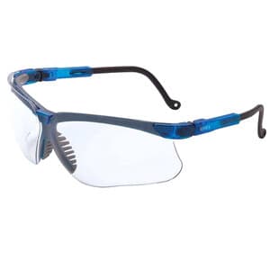 Uvex Genesis Safety Glasses, Clear Lens, Vapor Blue Frame, 355816 thumbnail 14
