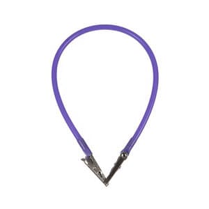 Hager Worldwide Super Bib Clip, Purple, 14", Reusable, 1/Pkg, 605282 thumbnail 5