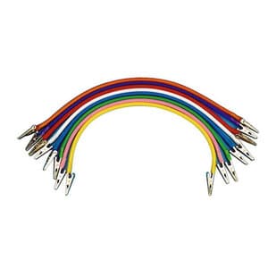 Super Bib Clips, Silicone Cord, Assorted Colors, 14 in, Autoclavable, 8/Pk, 605290 thumbnail 12