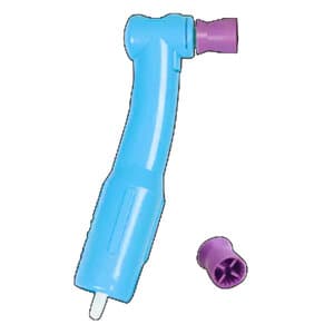 Young Contra Petite Web LF Disposable Prophy Angle, Soft Purple Webbed Cup, Short, Latex-Free, 200/Box, 154620 thumbnail 10