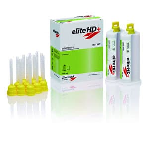Elite HD+ Light Body Fast Set VPS Impression Material, 2 x 50 ml Cartridges with 12 Mixing Tips, C203040 thumbnail 11