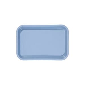 Zirc Mini Flat Set-Up Tray, Blue, F-Size, 9-3/8" x 6-3/8" x 7/8", 20Z101B thumbnail 7