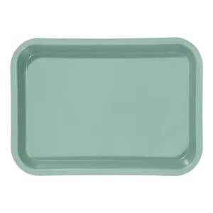 Zirc Mini Flat Setup Tray, Plastic, Green, 9-3/8" x 6-3/8" x 7/8", F-Size, 20Z101D thumbnail 7