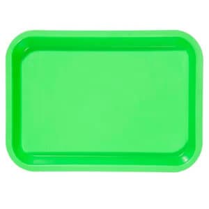 Zirc Mini Tray, Neon Green, 9-3/8" x 6-3/8" x 7/8", F-Size, 20Z101-P thumbnail 7