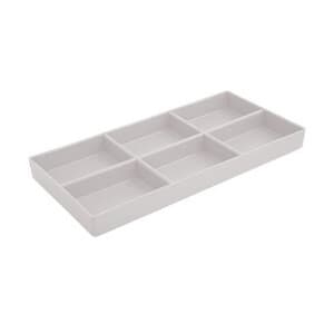Zirc Plastic Cabinet Tray #20, White, 7 7/8" x 3 3/4" x 3/4", 1/Pk, 20Z206A thumbnail 5